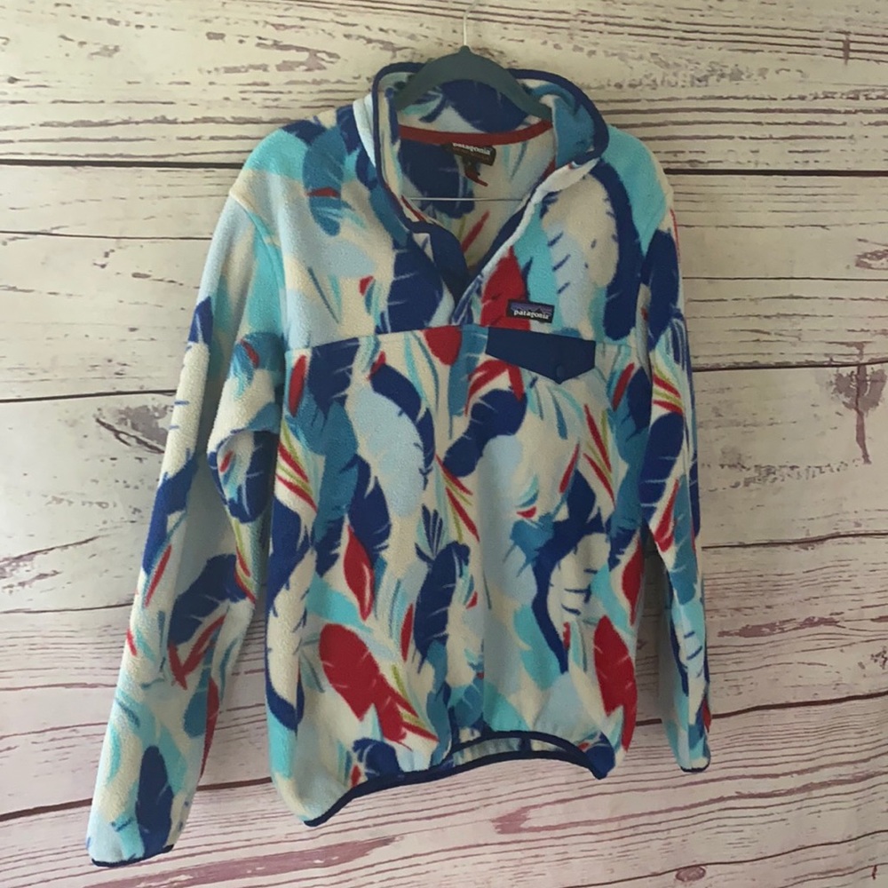 Patagonia Synchilla fleece t-snap pullover